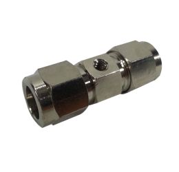 3/8 Compression Misting Tee 10/24 1500PSI Nickel Plated Brass used for our misting system to unit two mist lines with misting in the center. Can be used with Low, Mid, And High-Pressure Systems.