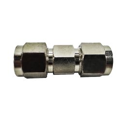 3/8 Compression Union Rated for 1500PSI Nickel Plated Brass used for our misting system to unit two mist lines into one. Can be used with Low, Mid, And High-Pressure Systems.