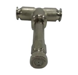 Coupling Tee with Straight Nozzle Extension
