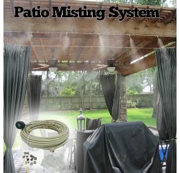 Mistcooling System for Patio - 60 Feet - 16 Nozzles