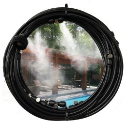 Misting System - Low Pressure Misting System - Black Tubing