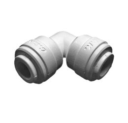 Plastic Elbow for misting systems used for low pressure applications. 