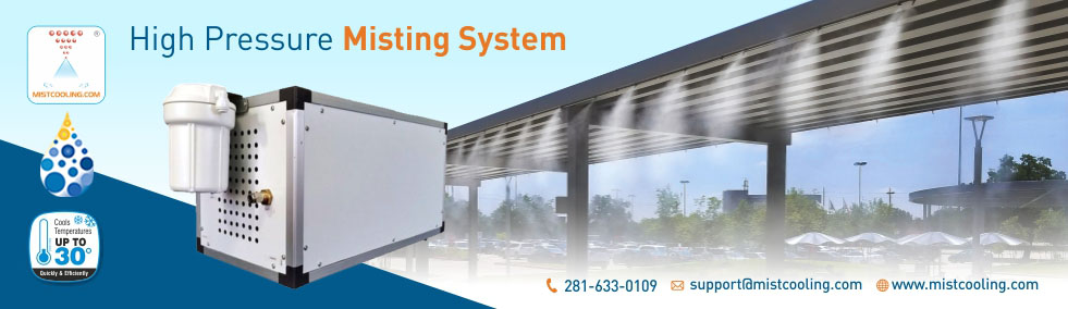 High Pressure Misting Systems