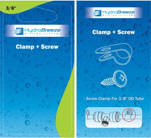 Clamp & Screw - 3/8 Inch