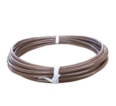 1/4 Inch OD - HP Nylon Tubing - Dark Brown Color - 1500 PSI Rated