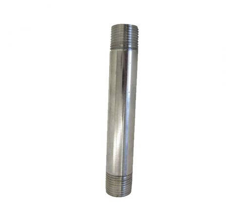 Stainless Steel Nipple- 1/2 Inch x 4 Inch